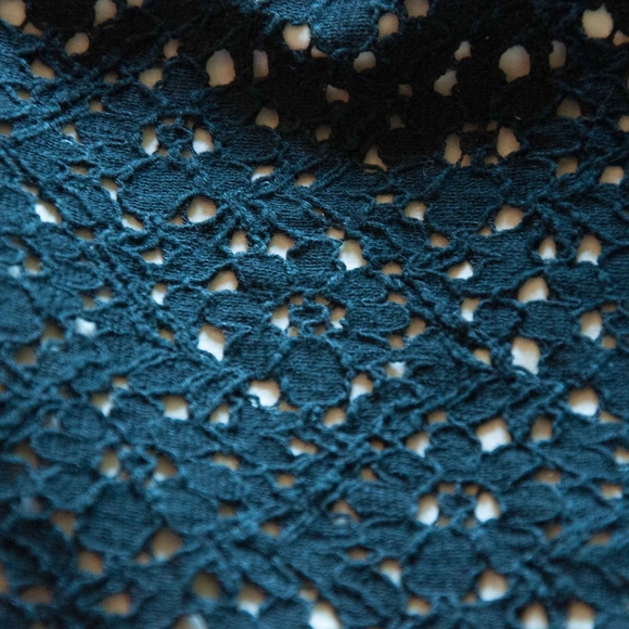 Pins and Needles Anthro Strapless Lace Dress - Picture 6 of 8